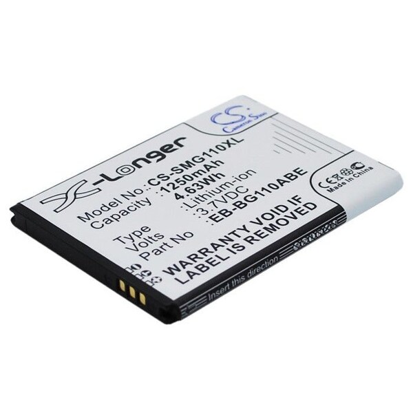 Bsc Preferred Samsung Duos SM-G110 SM-G110B SM-G110B SM-G110H Mobile Phone Repl. Battery CS-SMG110XL - main